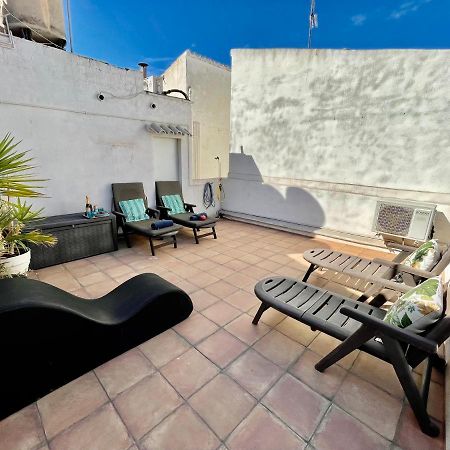 Апартаменты Sea Dreams With Amazing Terrace Сиджес Экстерьер фото